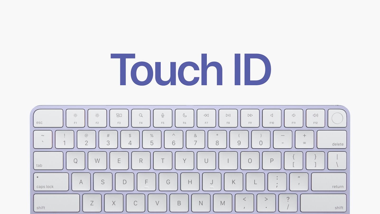 Apple Confirms Magic Keyboard With Touch ID is Compatible With a MacBook's  Touch ID Sensor - MacRumors