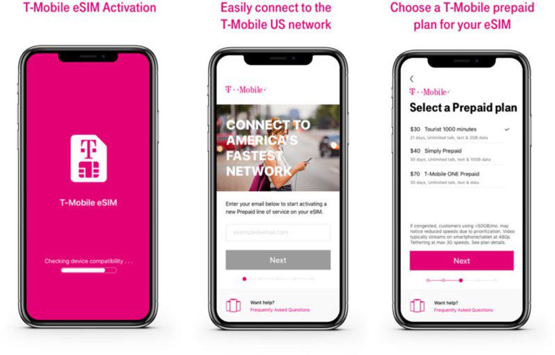 T Mobile Becomes Third U S Carrier To Offer Esim Support On