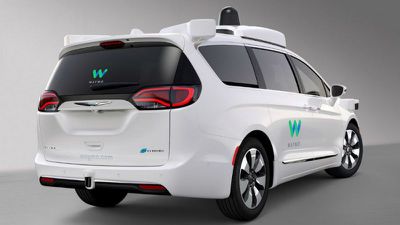 Waymo Google minivan