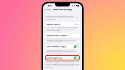 clean energy charging ios - پنج ویژگی جدید که در اواخر این ماه با iOS 16.1 به آیفون شما می‌آیند