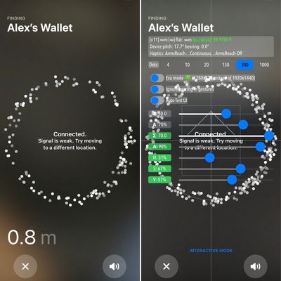precision finding developer mode