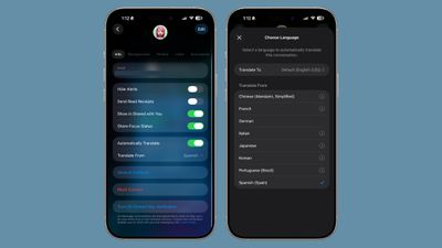 ios 26 select language messages