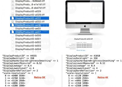 imac display code