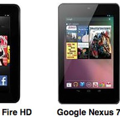 kindle fire hd nexus 7 ipad mini