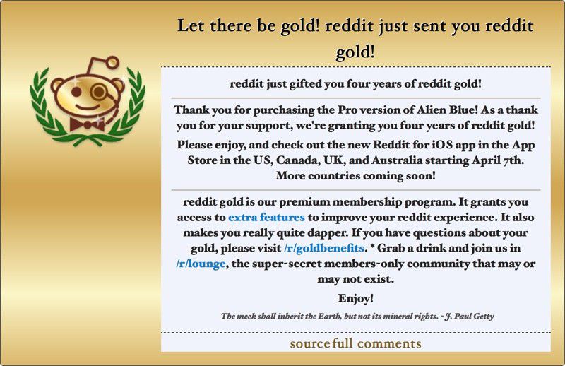 redditgoldalienblue