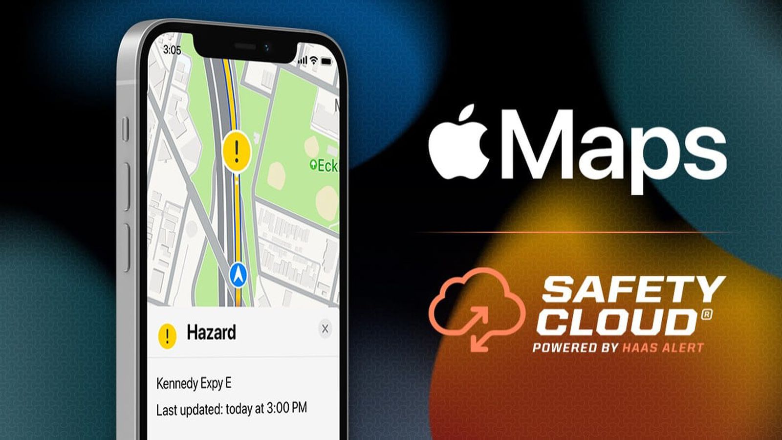 apple maps powered by