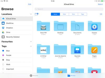 How to Use the New Files App in iOS 11 - MacRumors