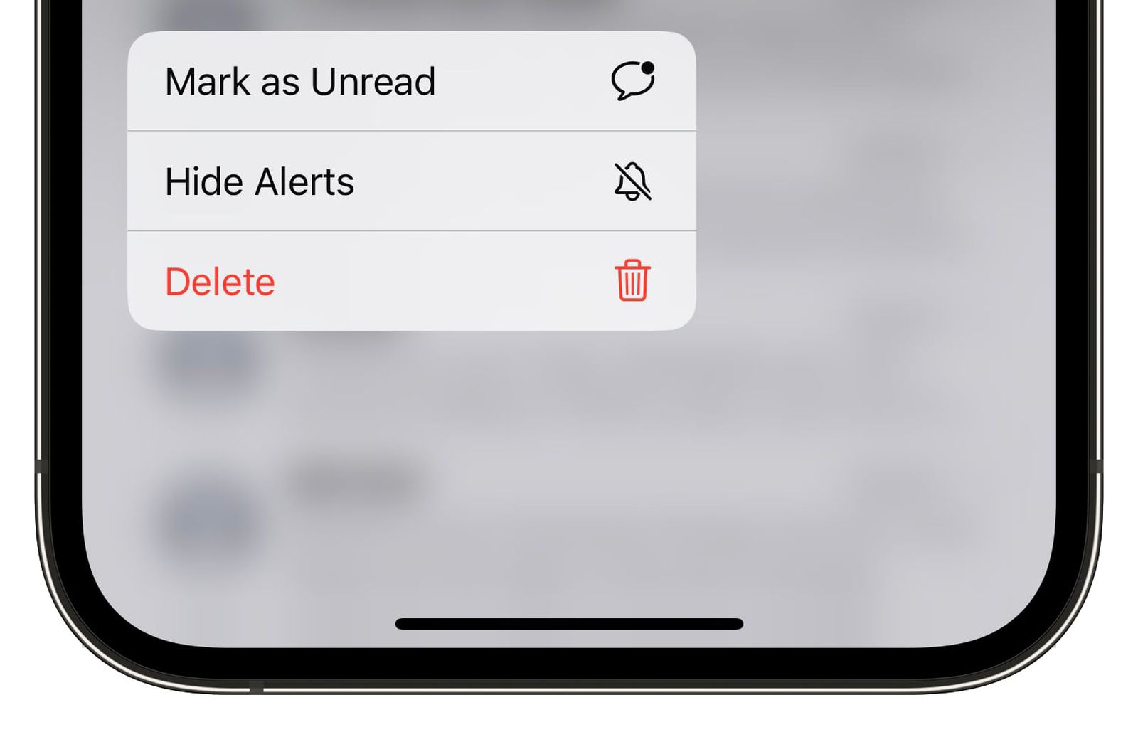 ios mail don't mark as read