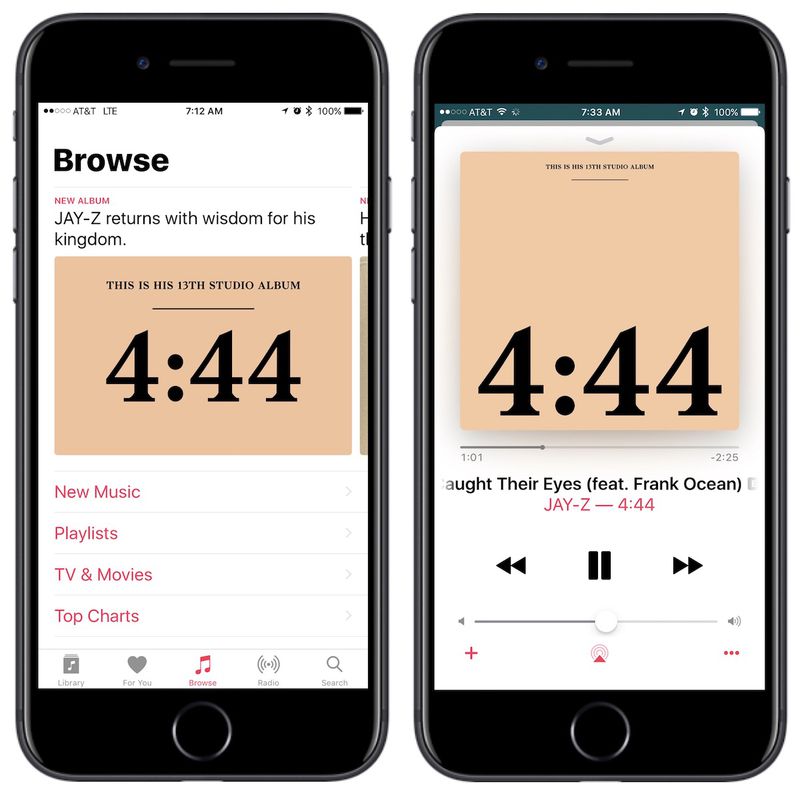 Jay-Z's Album '4:44' Ends Tidal Exclusivity and Debuts on Apple Music ...