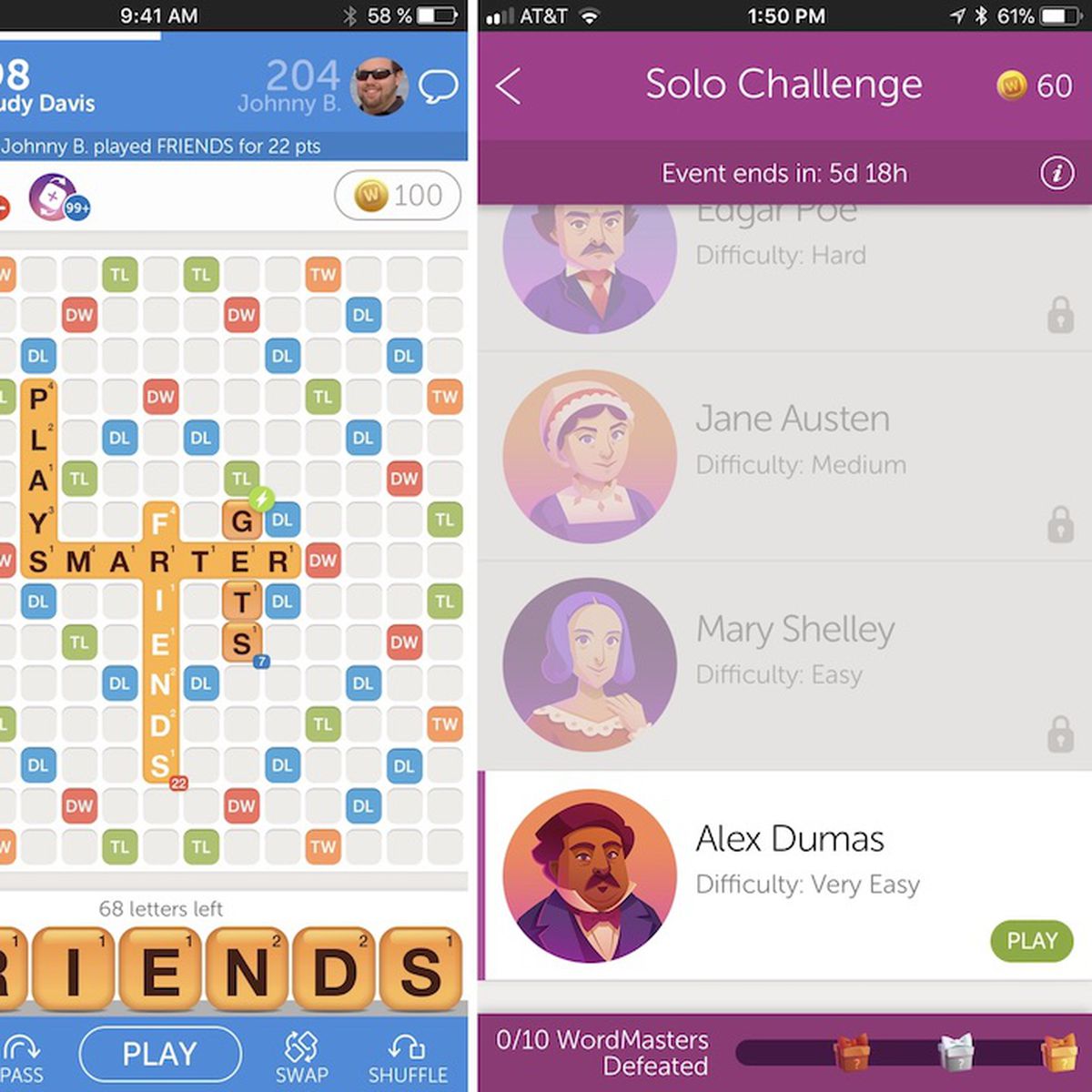 Zynga Debuts 'Words With Friends 2' Eight Years After Launching Original  iOS Game - MacRumors