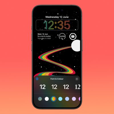 clock color ios 18