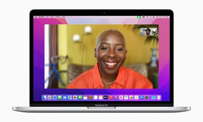 Портретный режим по FaceTime в macOS Monterey