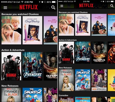 Netflix For Ios Updated With Iphone 6 Support 1080p Video For