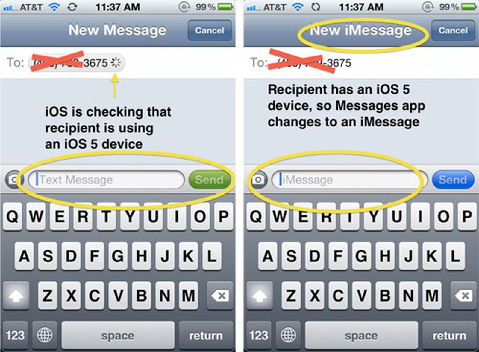 Walkthrough Of Apple's IMessage In IOS 5 - MacRumors