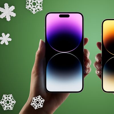 iphone 14 pro hands snowflakes 1