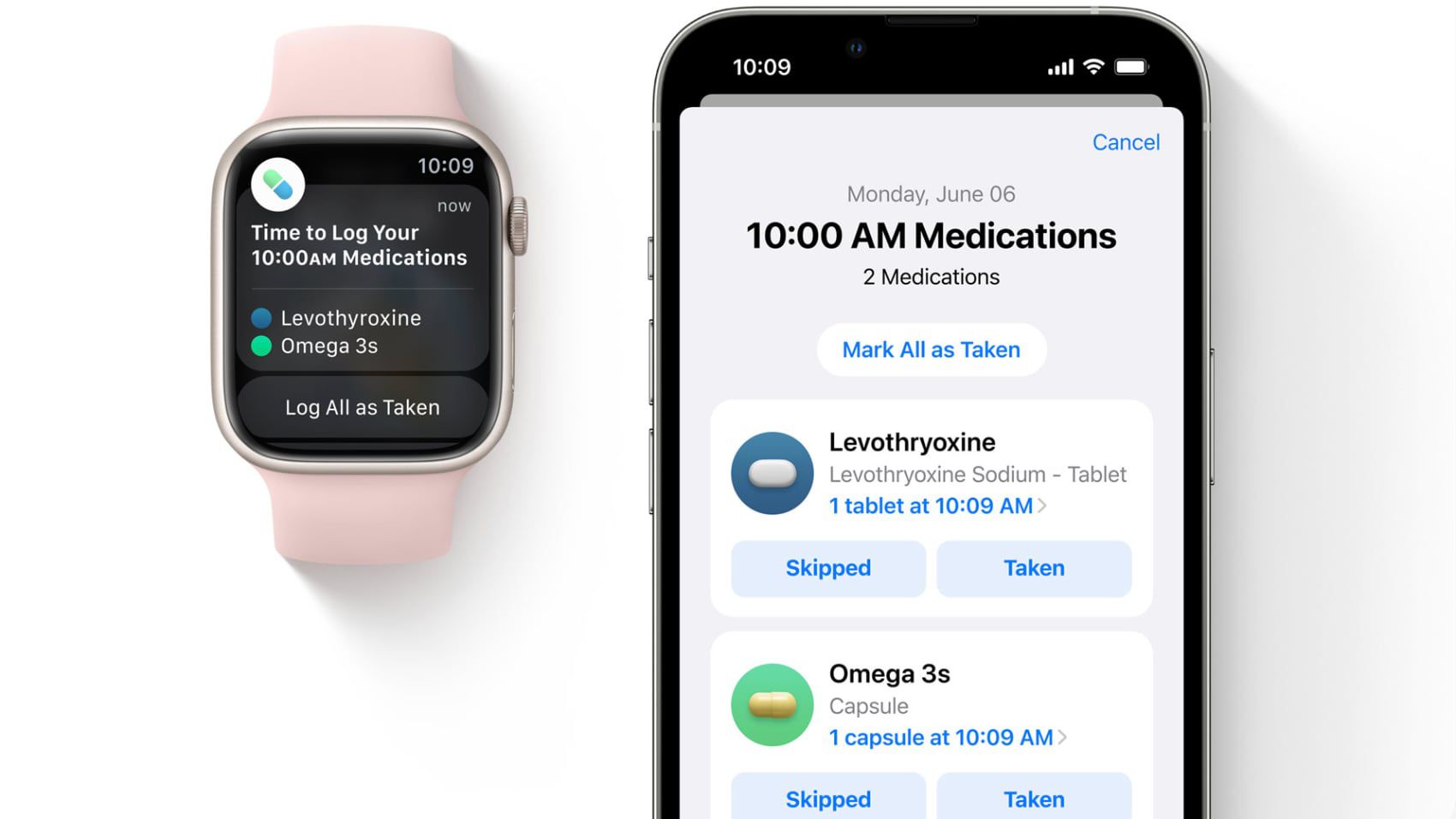 iOS 16 and watchOS 9 Add Support for Tracking Medications - macrumors.com