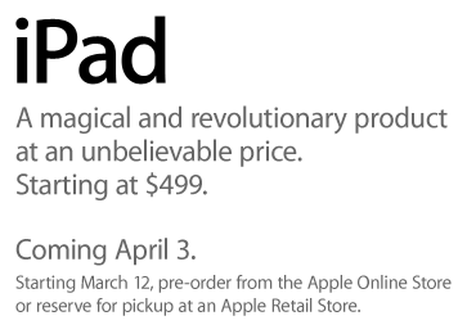 u-s-ipad-pre-orders-set-to-begin-at-5-30-am-pacific-time-tomorrow