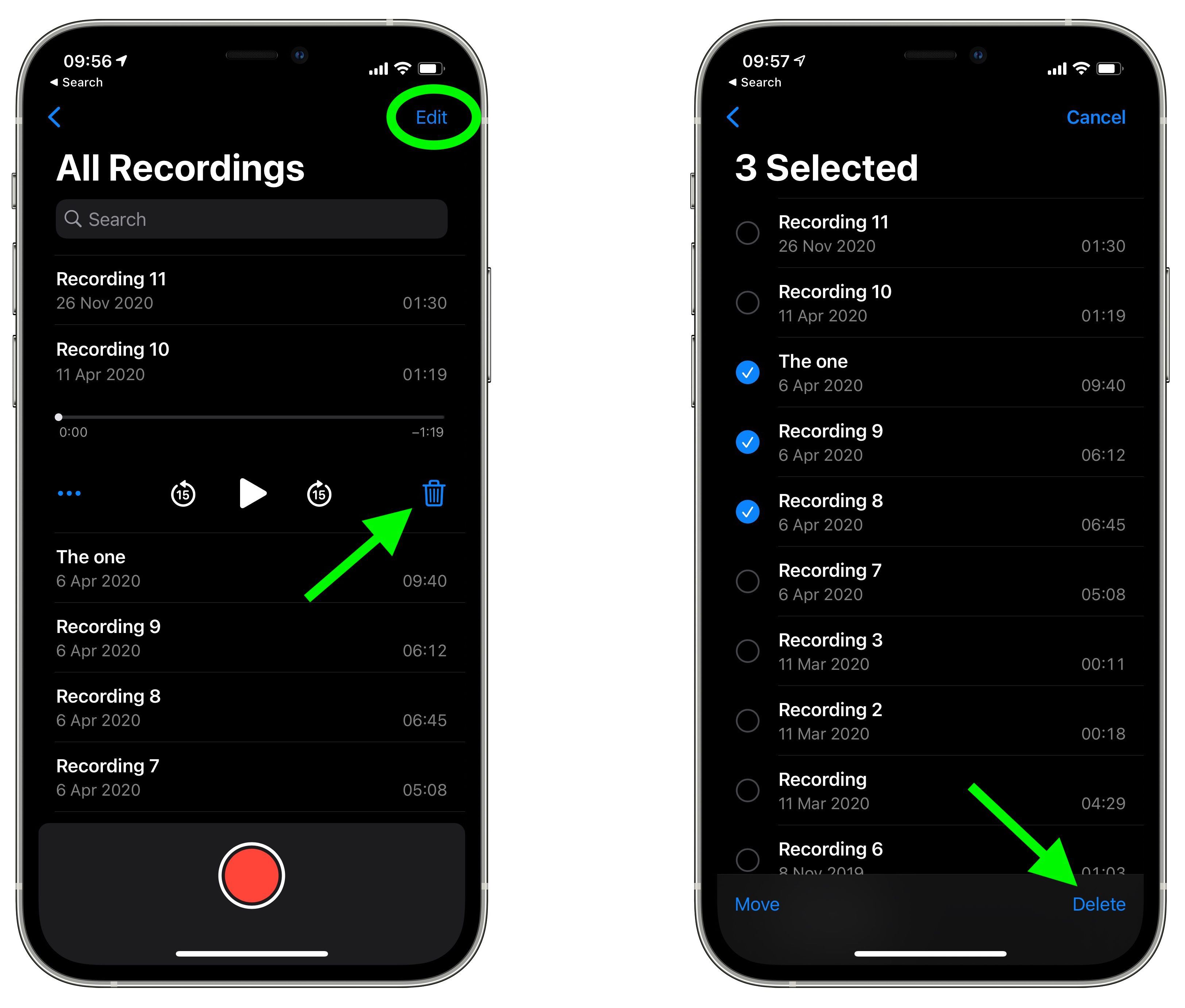 How To Hide Voice Recordings On Iphone