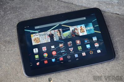 nexus 10 front