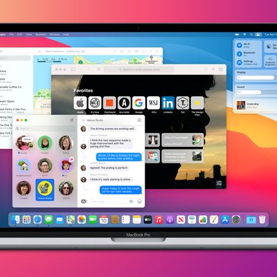 big sur availiable feature triad