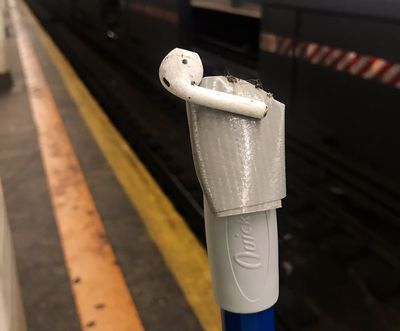 lost airpods nyc subway