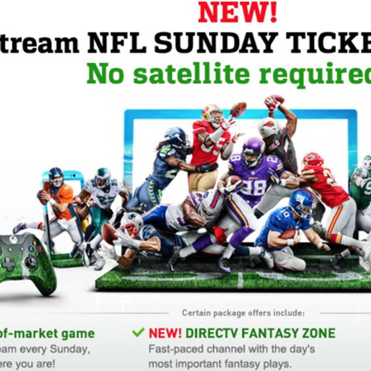 directv nfl sunday ticket streaming price