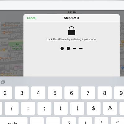 lock icloud