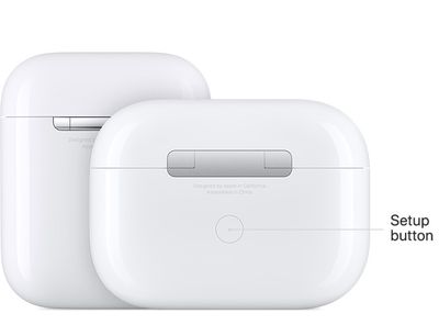 AirPods pro reset button