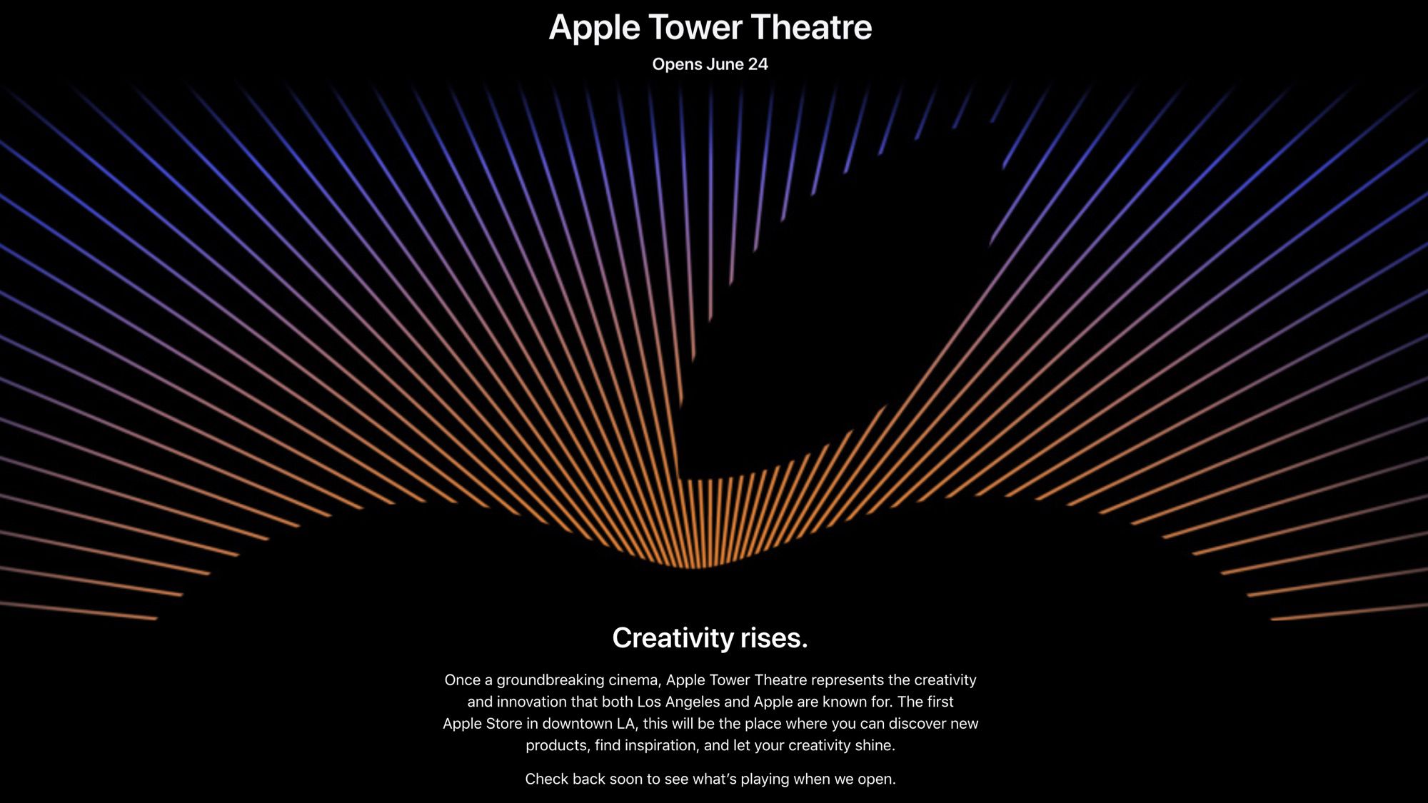 Tower Theatre - Apple Store - Apple