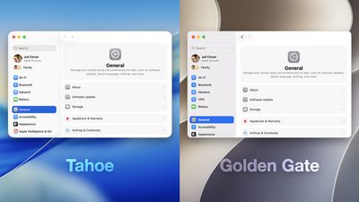Все изменения Liquid Glass в macOS Golden Gate