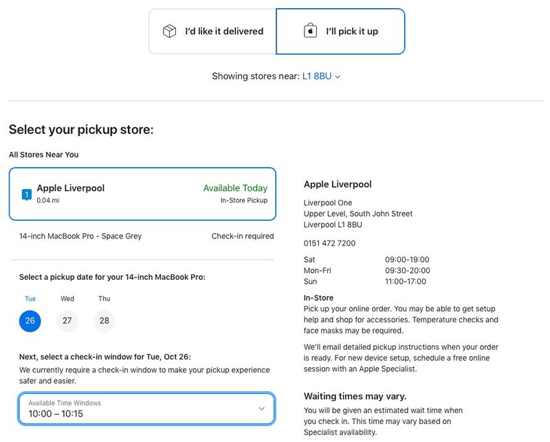 to PreOrder Your MacBook Pro? Apple Store Pickup Is Now An