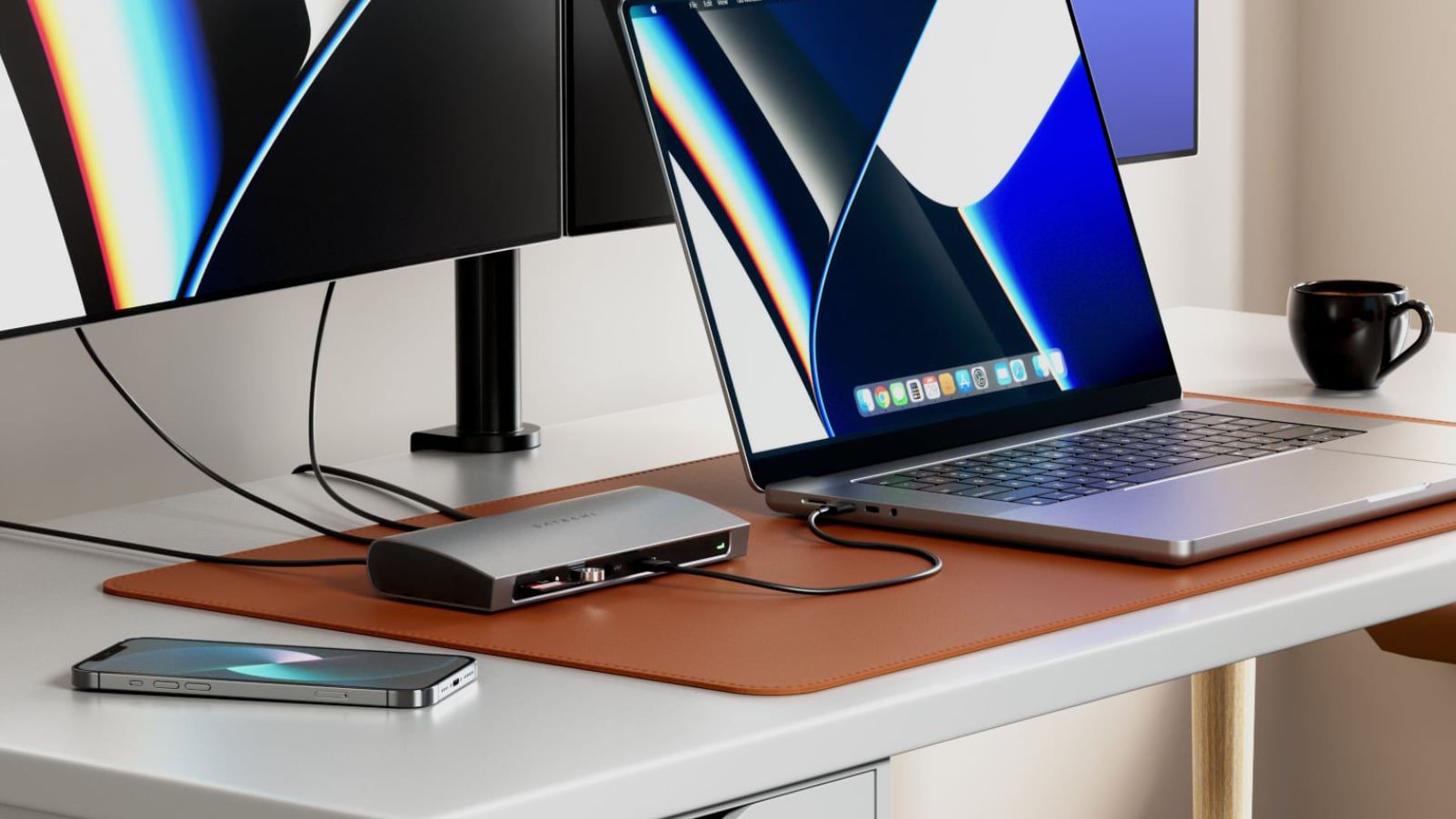 Satechi Launches Thunderbolt 4 Dock and USB-C Adapters for Apple Silicon Macs