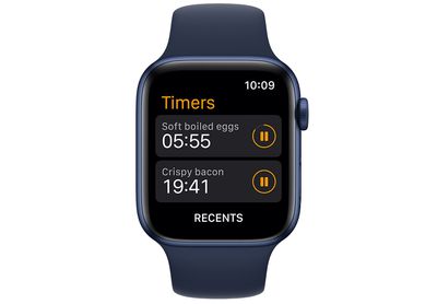 watchOS 8 : les minuteurs peuvent se multiplier