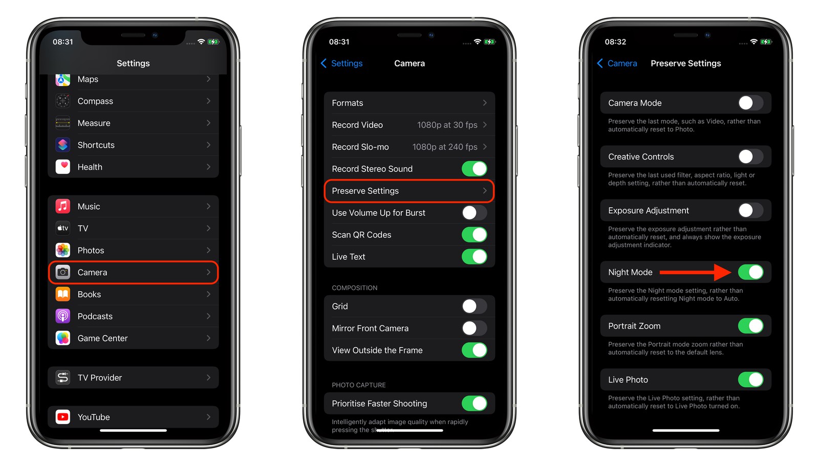 ios-15-how-to-turn-off-automatic-night-mode-on-iphone-macrumors