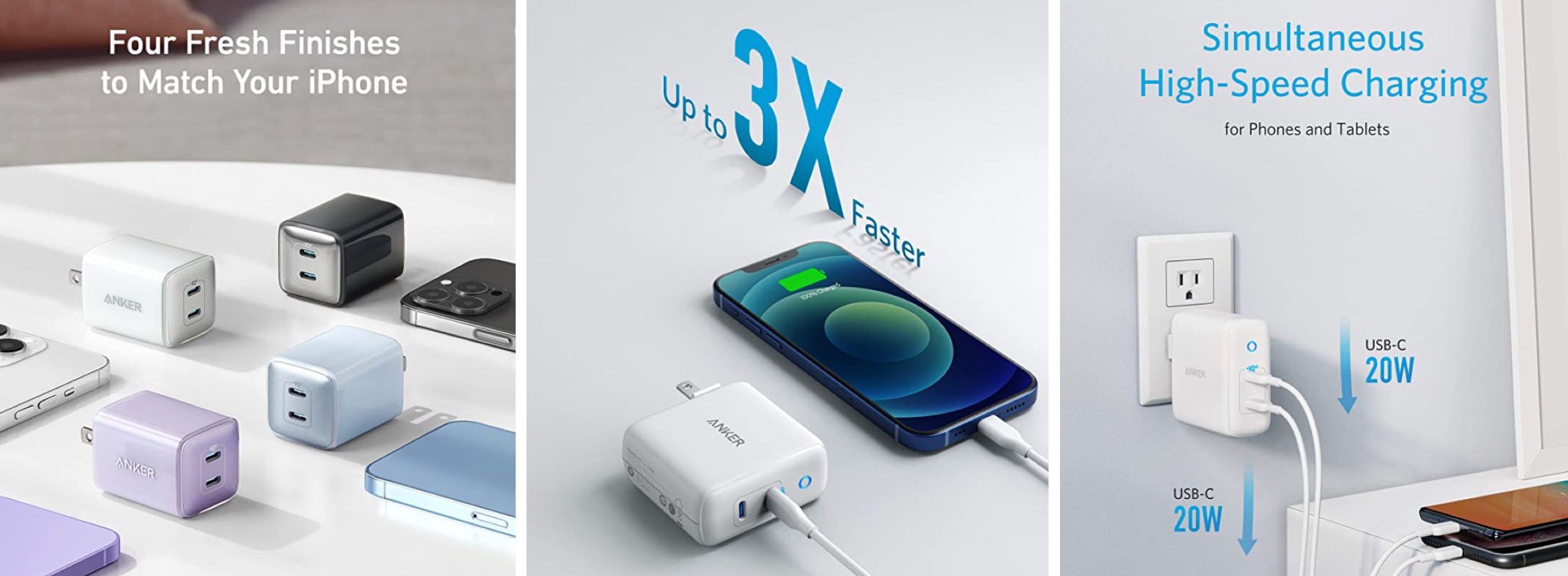 Deals: Anker Offers Cheaper Dual USB-C Charger Alternatives on Amazon, Available From $27.99 - macrumors.com