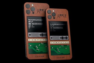 caviar apple iphone 12 pro max steve jobs and steve wozniak apple 1 edition 001