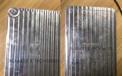 Aluminum Cutout Allegedly Based on iPad Mini 6 Showcases Thinner Bezels, Larger Camera, Touch ID in 