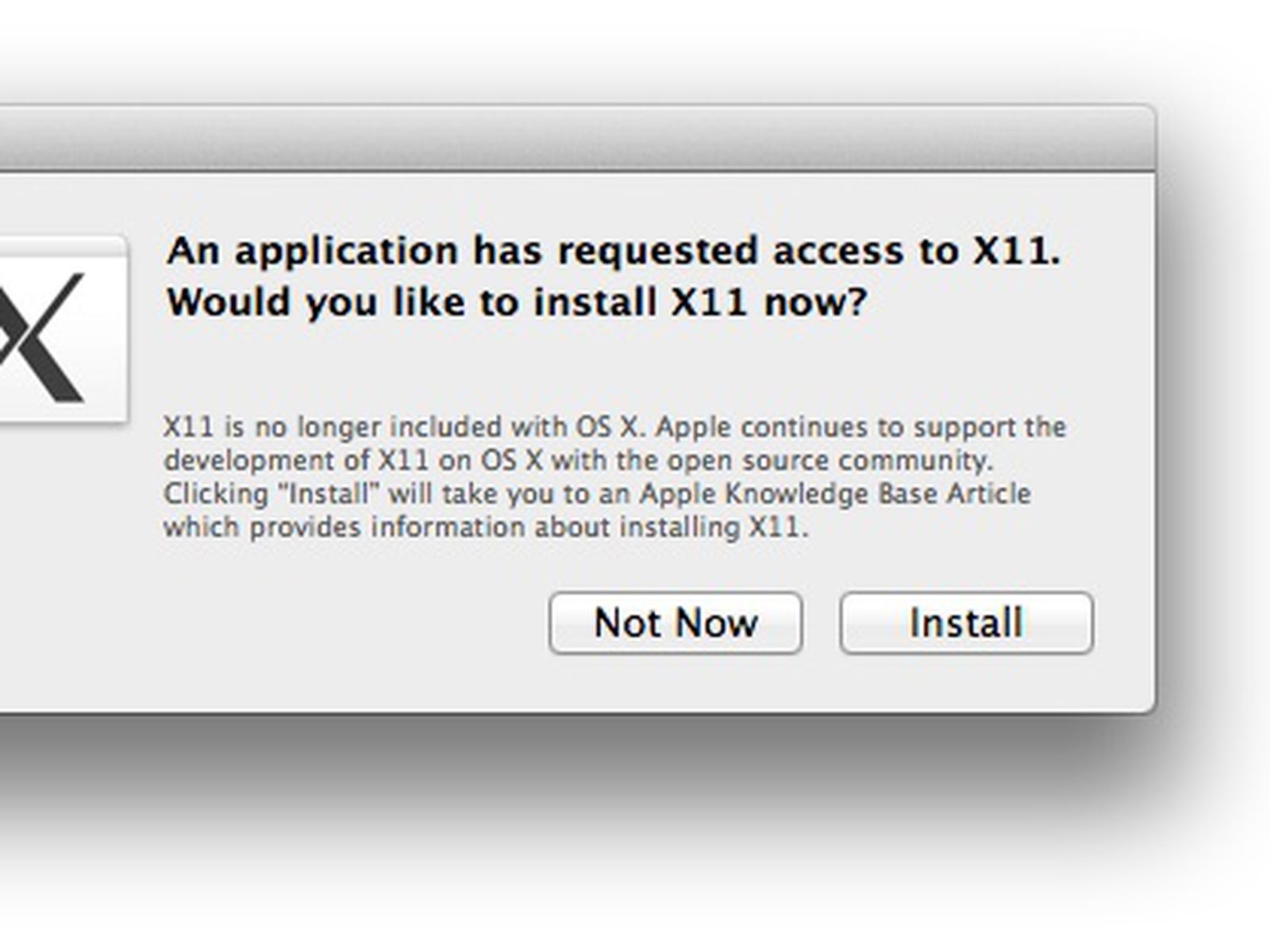 how long does it take to install xquartz