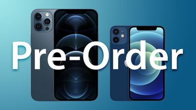iPhone 12 mini Max preorder feature