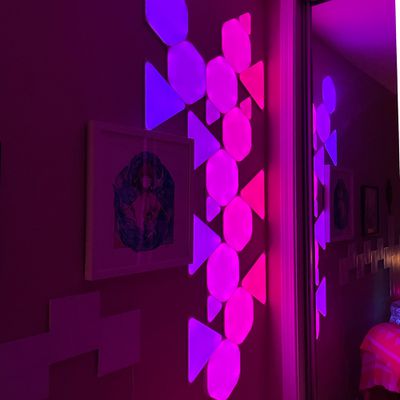 Triangles Nanoleaf Review - Mini Triangles MacRumors and Shapes