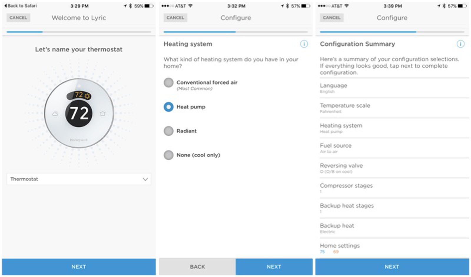 Review Honeywell's 199 Lyric Round Thermostat Features a NestLike
