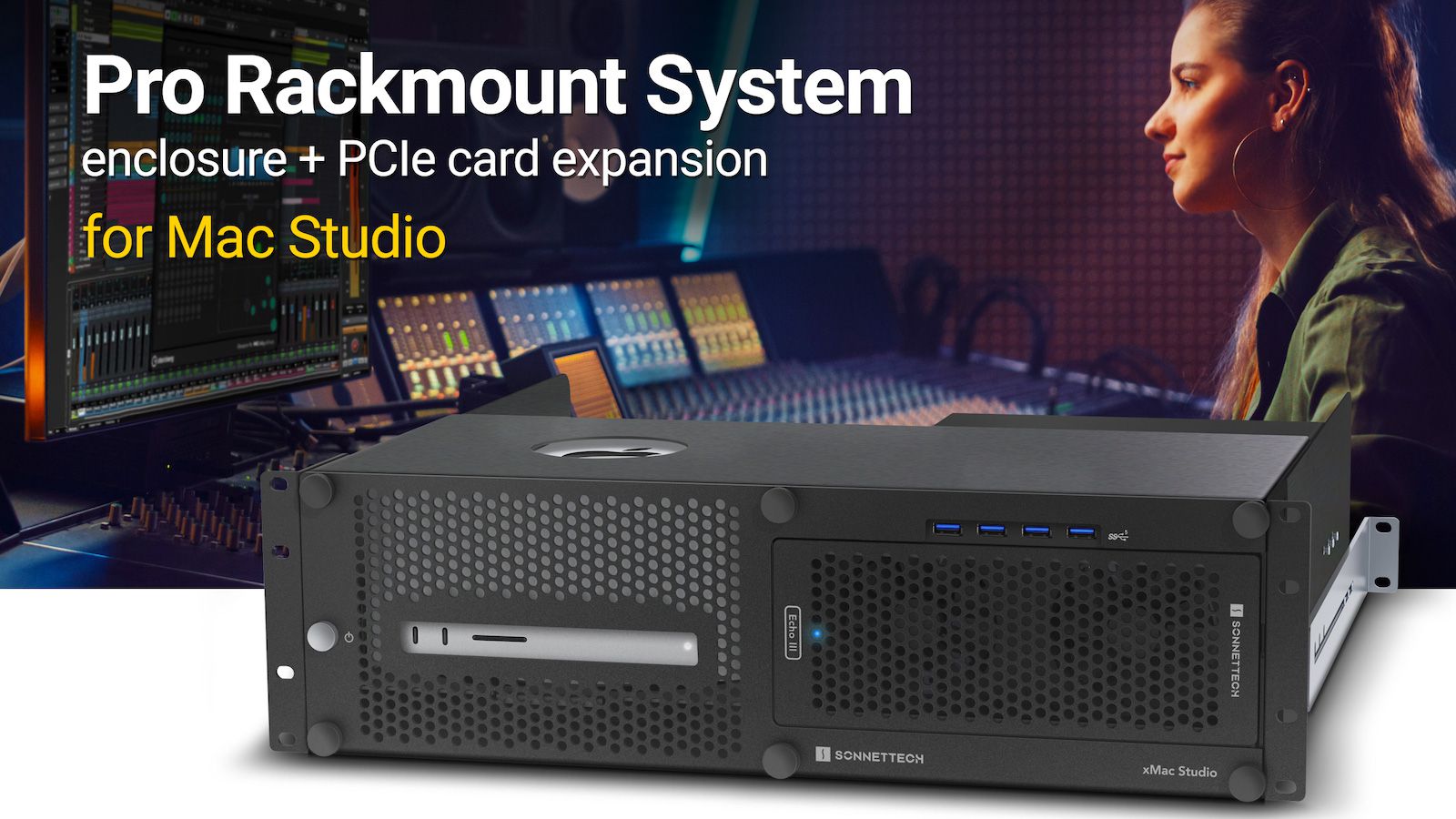 Sonnet's Latest Enclosures Help You Rack Mount Your Mac Studio - MacRumors