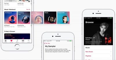 apple music redesign 2