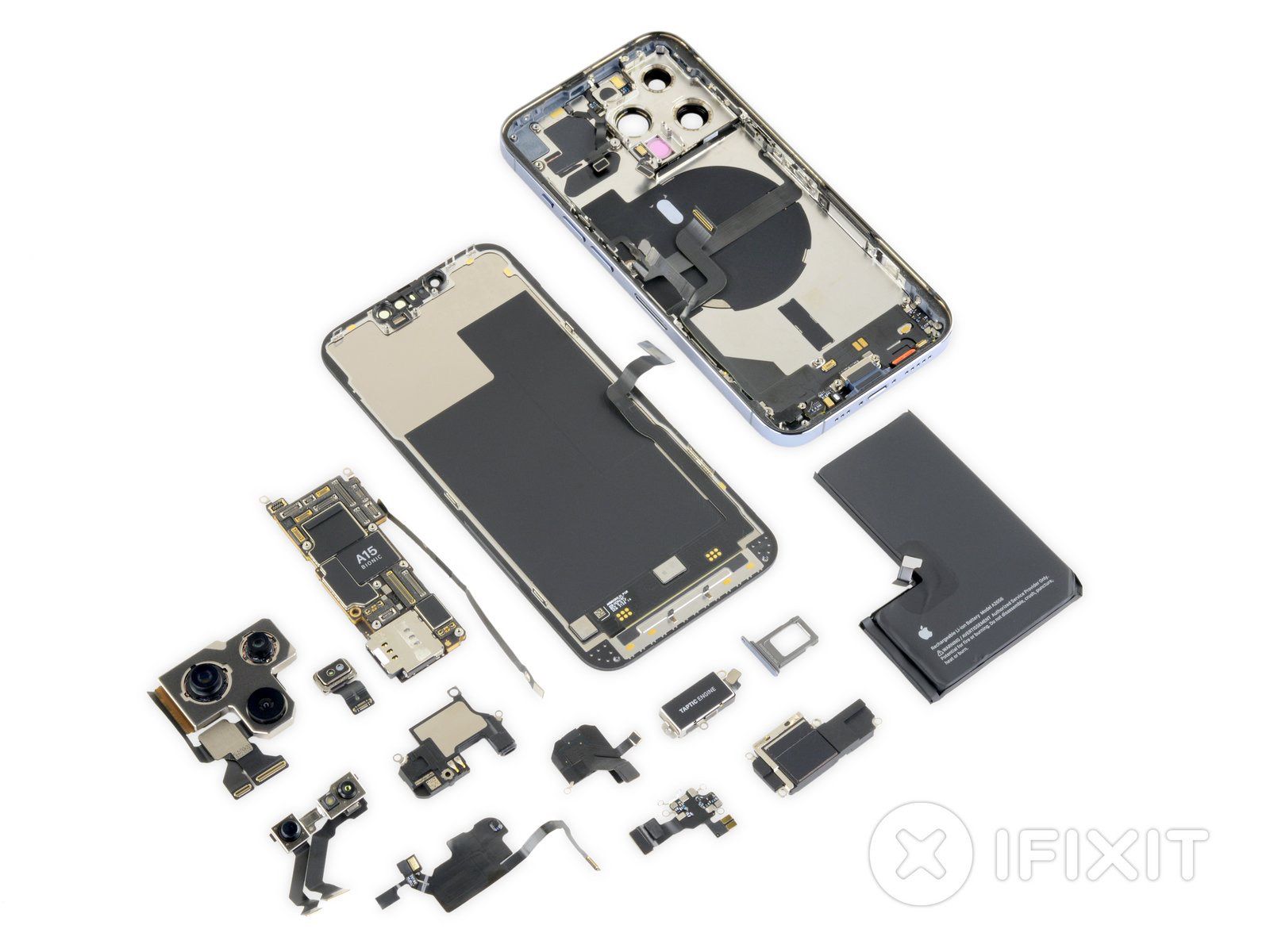 iFixit's Full iPhone 13 Pro Teardown Shows Merged Face ID Components ...