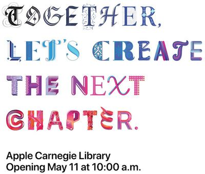 apple carnegie library opening