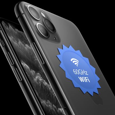iPhone 2020 60ghz WiFi