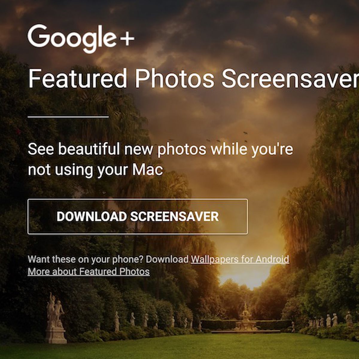 google photos screen saver