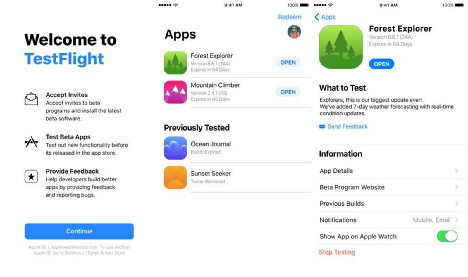 TestFlight App Updated With Overhauled Interface For IOS 11 - MacRumors