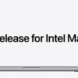 intel macs no more updates