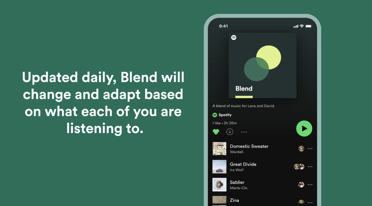 how to invite someone to spotify blend